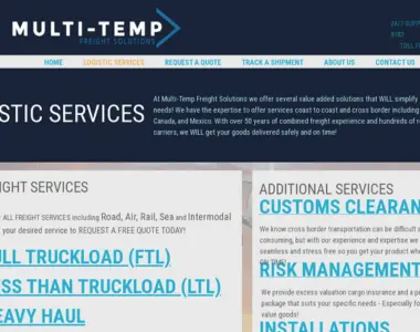multi tempfreight
